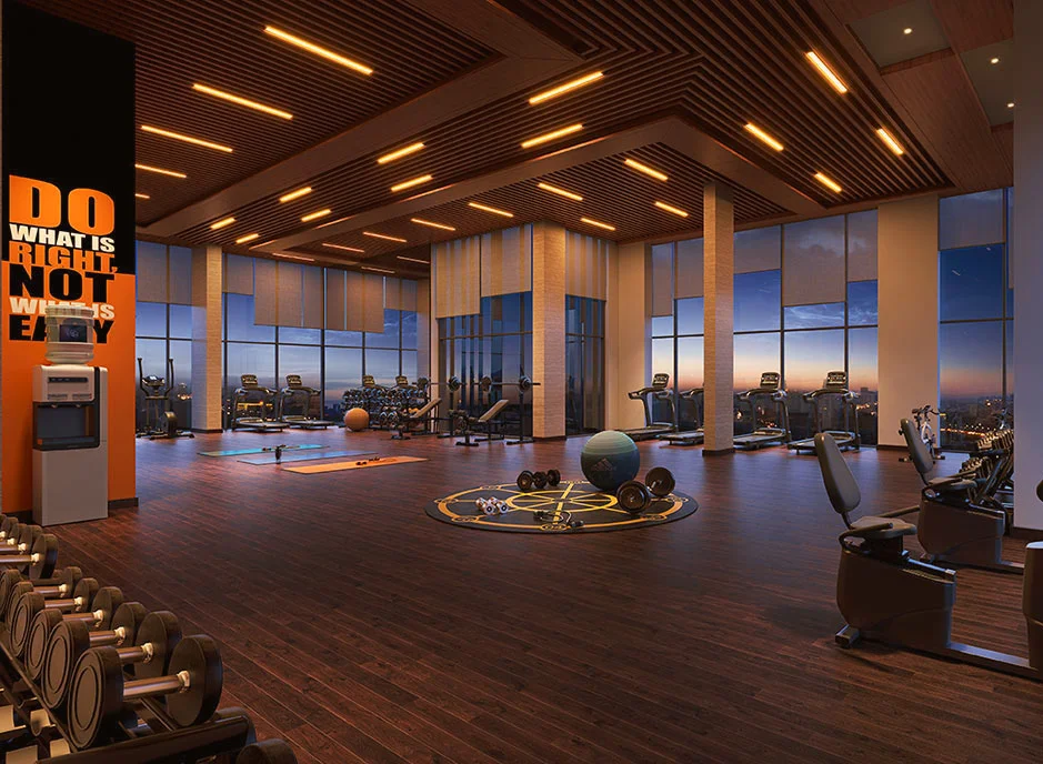 BCM Panache - A Fully Equipped Gymnasium with Aerobics